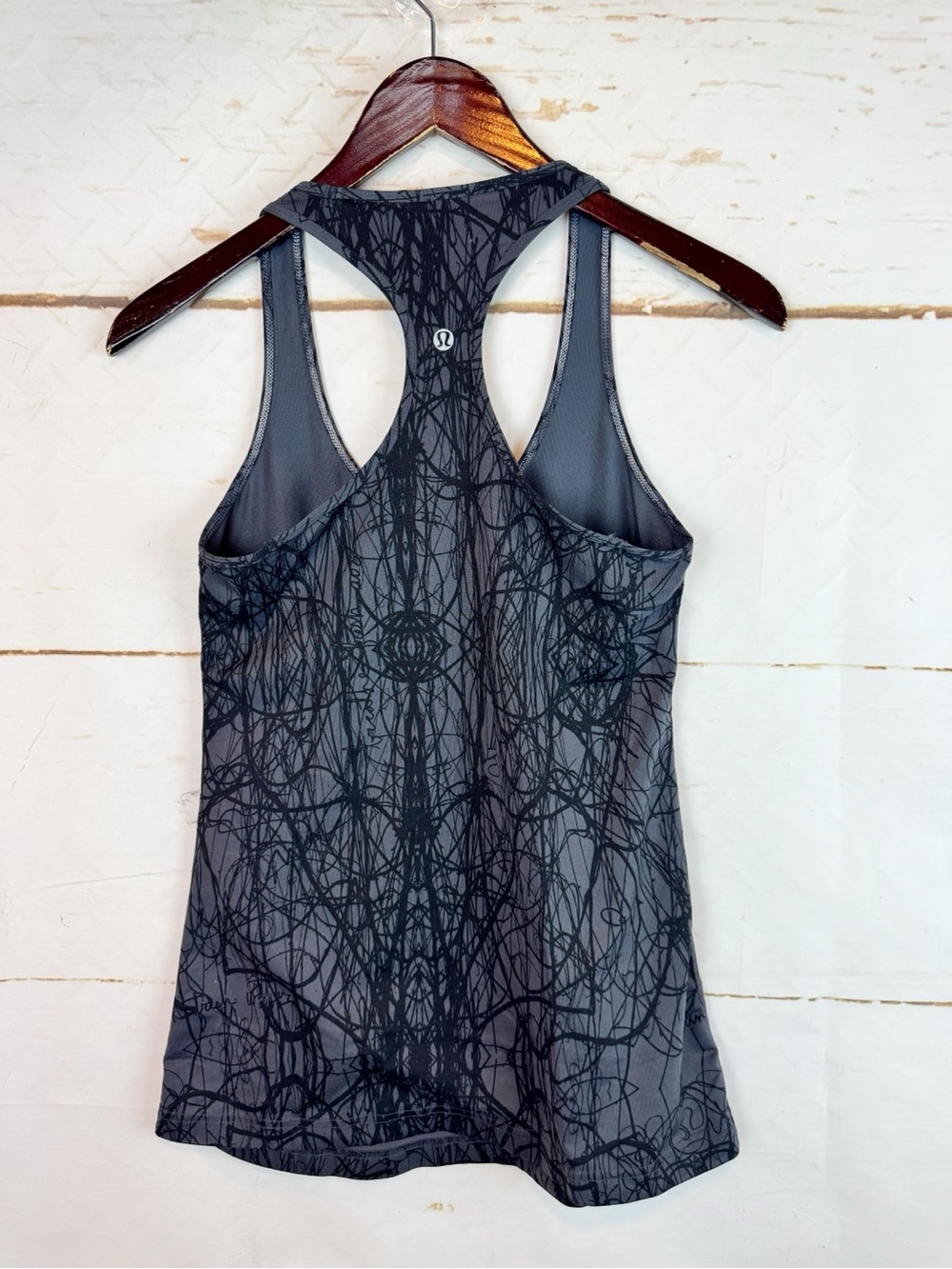 lululemon | Graffiti Pattern Racerback Tank, M - Picture 7 of 9